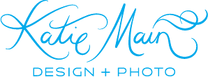 Katie Main Design + Photo Logo